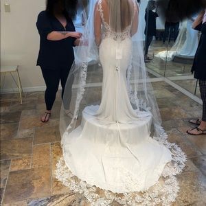 Cathedral Length Hand Sewn Bridal/Wedding Veil